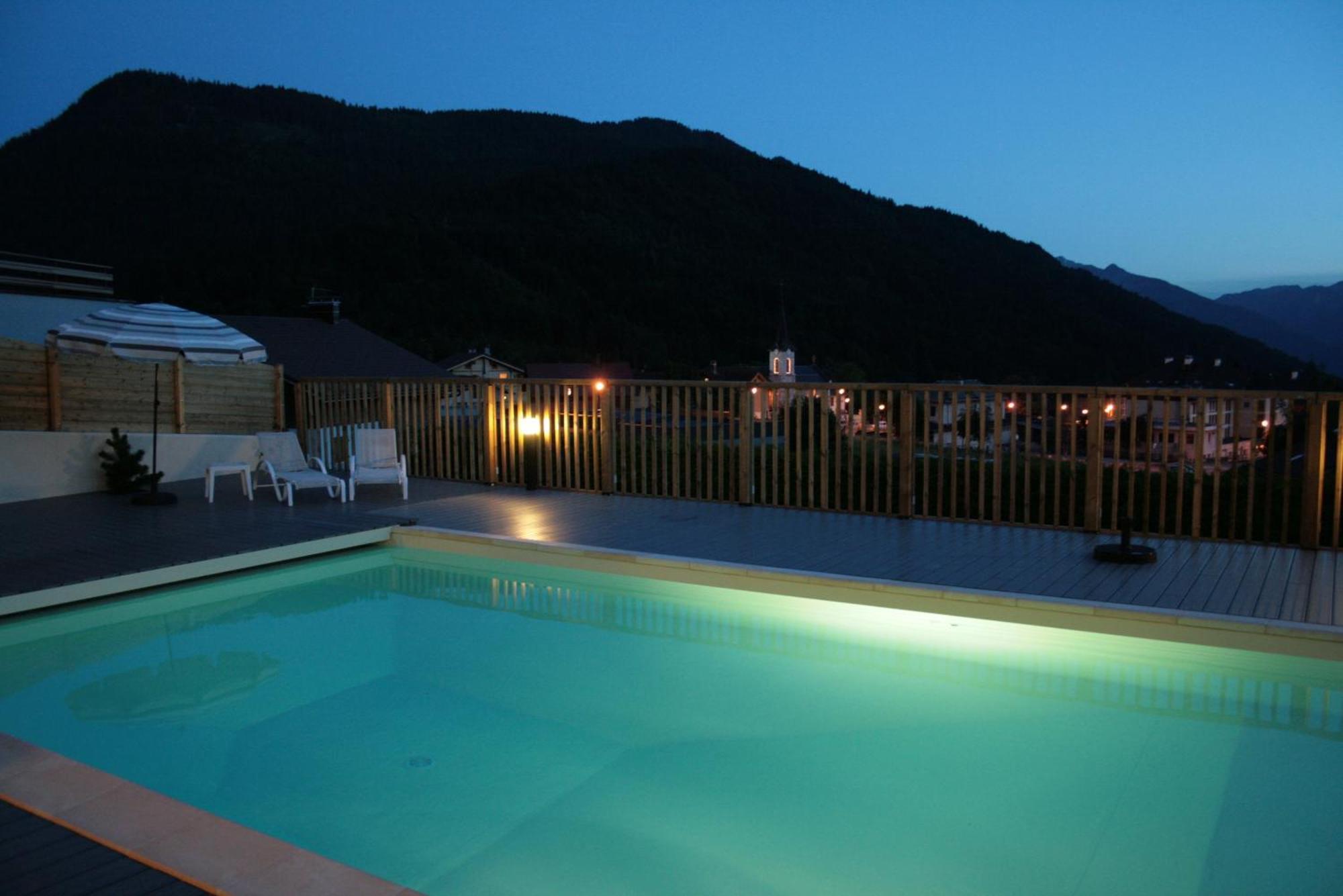 Logis Hotel & Spa Beau-Site Saint-Jean-de-Sixt Kültér fotó