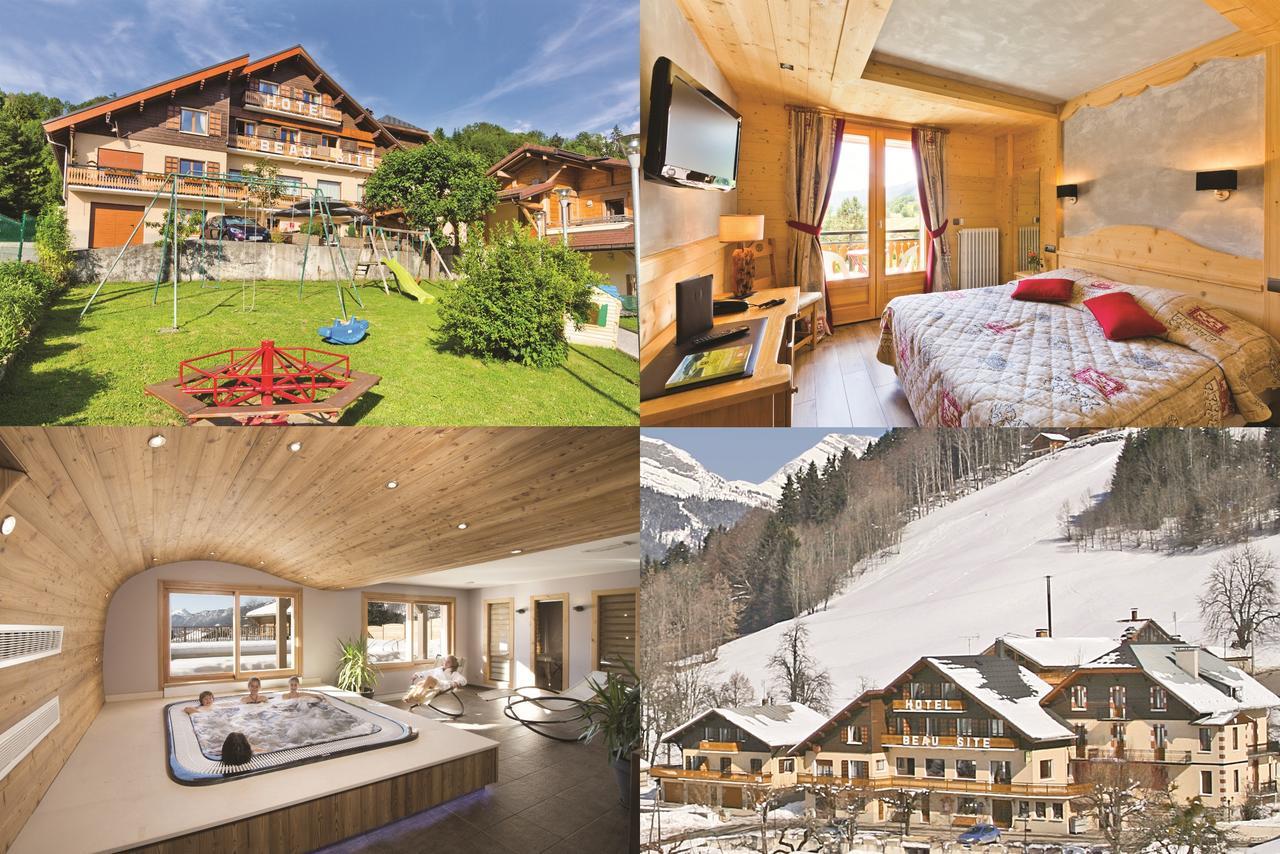 Logis Hotel & Spa Beau-Site Saint-Jean-de-Sixt Kültér fotó
