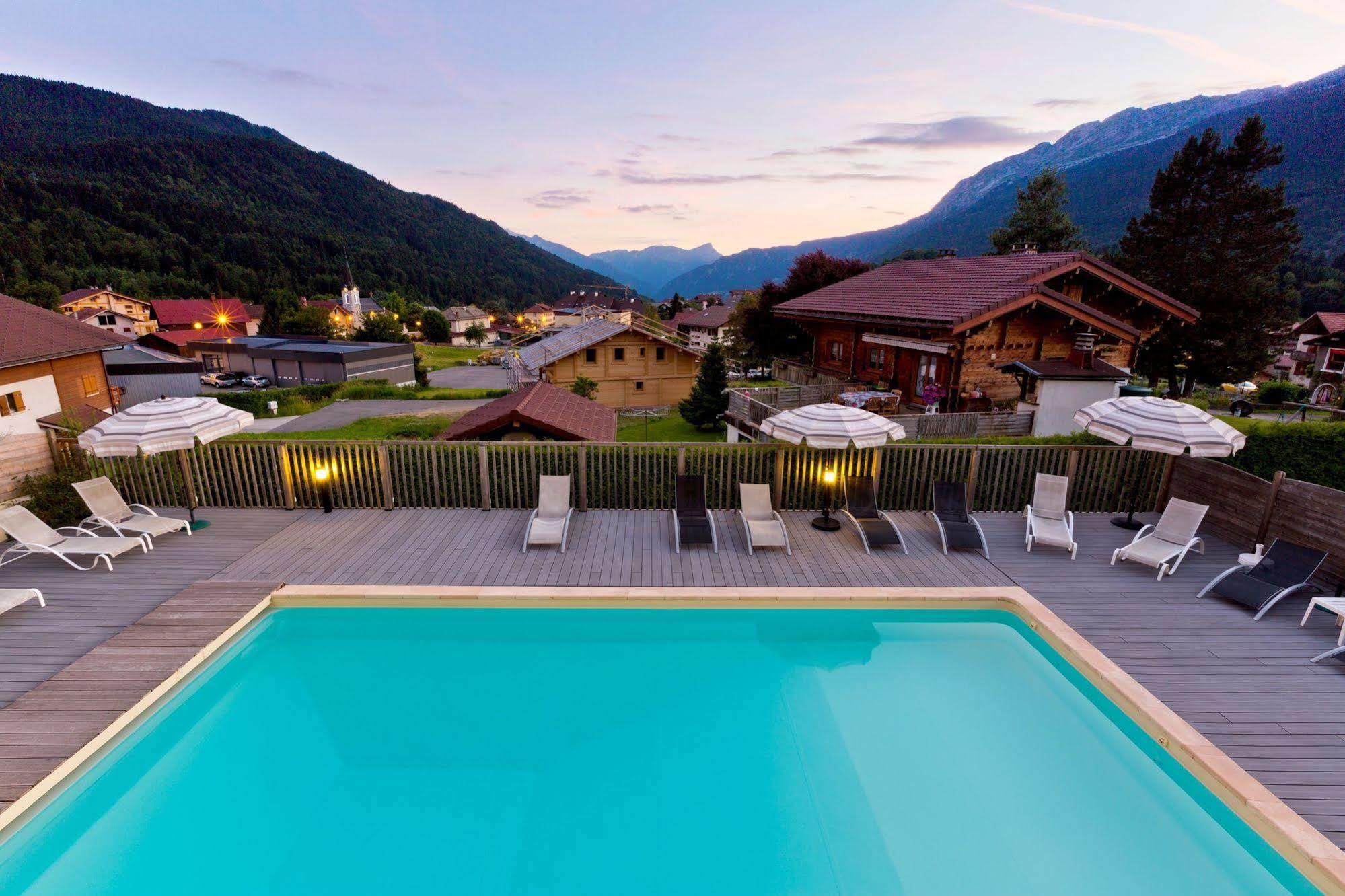 Logis Hotel & Spa Beau-Site Saint-Jean-de-Sixt Kültér fotó