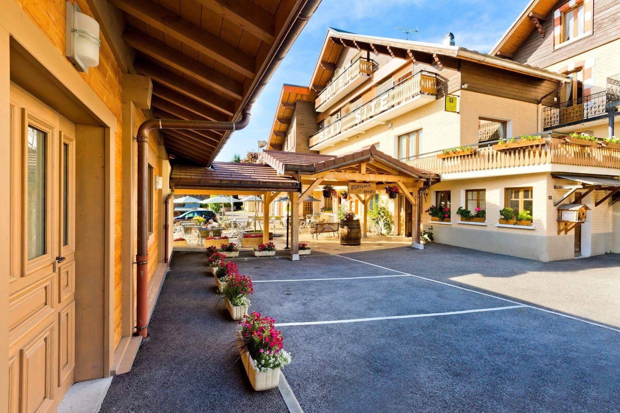 Logis Hotel & Spa Beau-Site Saint-Jean-de-Sixt Kültér fotó