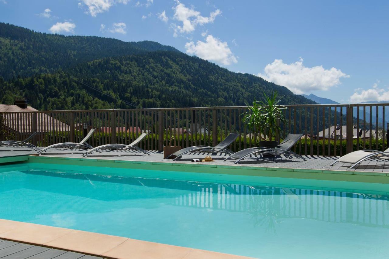 Logis Hotel & Spa Beau-Site Saint-Jean-de-Sixt Kültér fotó